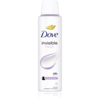 Dove Invisible Fresh spray anti-perspirant impotriva petelor albe - imagine 2